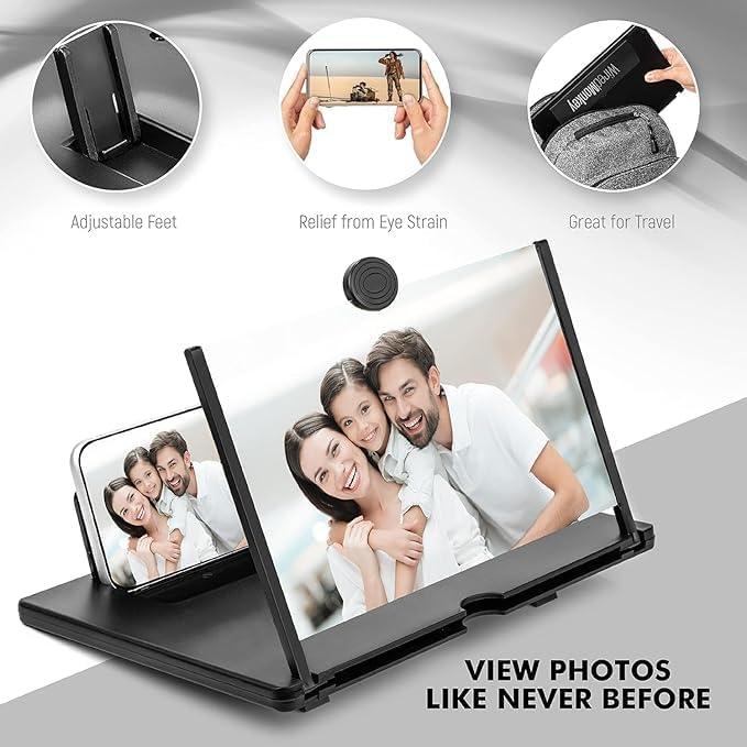 Mobile Phone 3D Video Screen Magnifier