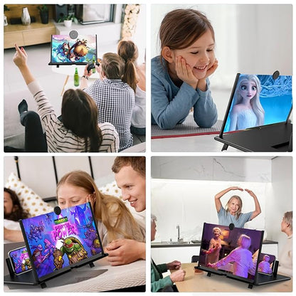 Mobile Phone 3D Video Screen Magnifier