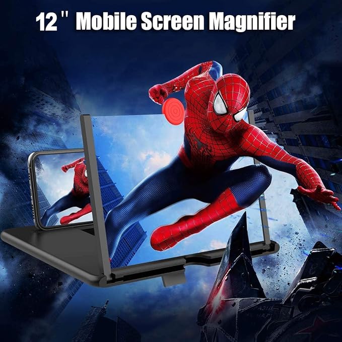 Mobile Phone 3D Video Screen Magnifier