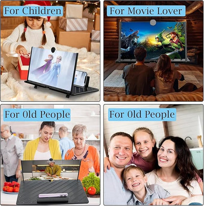 Mobile Phone 3D Video Screen Magnifier