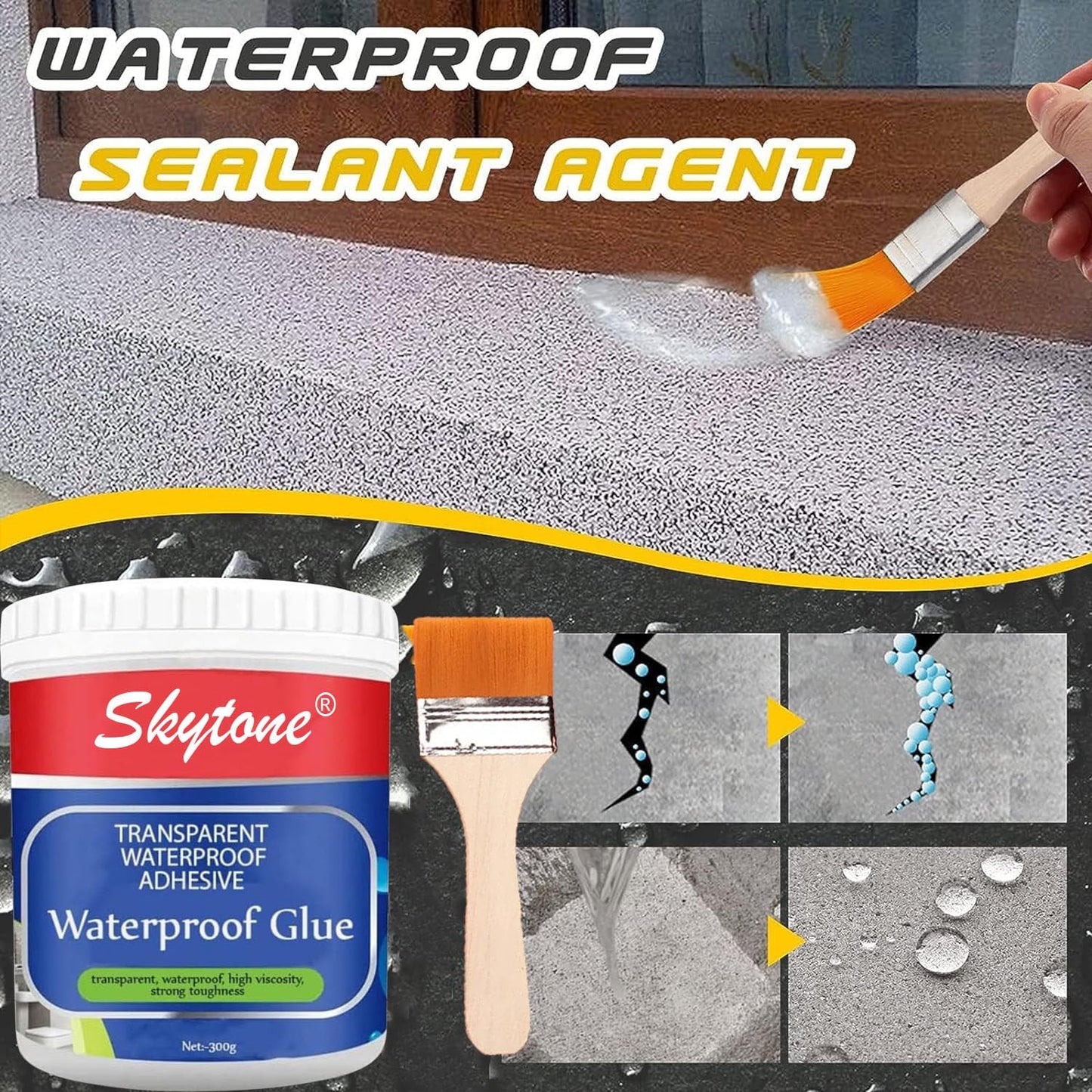 Super Strong Waterproof Adhesive Glue