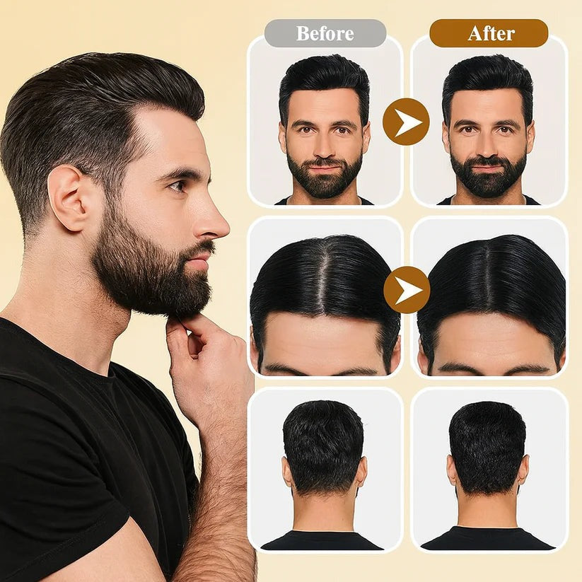 Japanese Long Lasting Natural Black Hair Dye Shampoo (Buy 1 Get 1 Free)